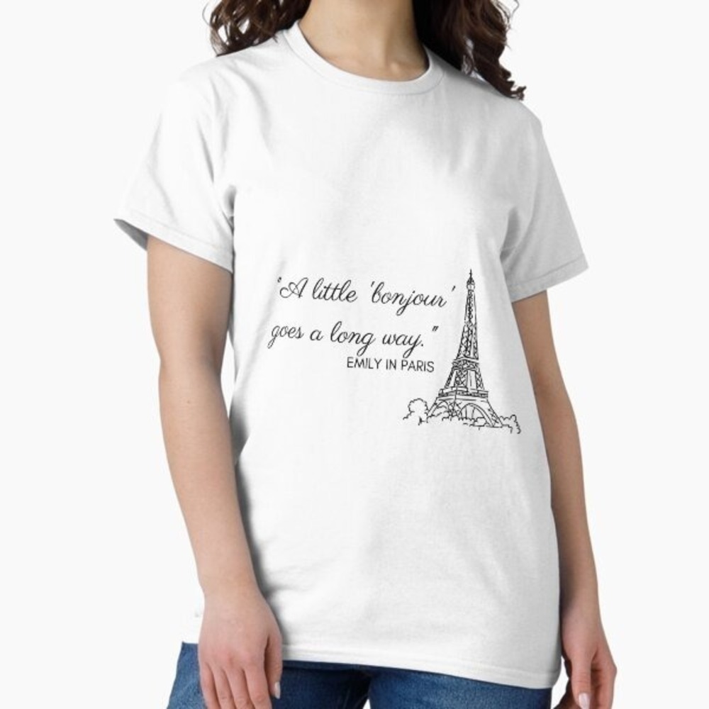 Emily In Paris City Escape Graphic Tee s